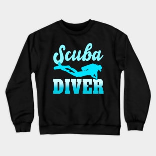 Scuba Diving Scuba Diver Crewneck Sweatshirt